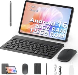 SnelShoppen - 10 Inch Android 16 Tablet met Octa-Core, 1280x800 HD IPS Scherm, 6600mAh, 2.4G 5G WiFi, Bluetooth 5.0, GPS, Ondersteuning Widevine L1, I — thumbnail 1