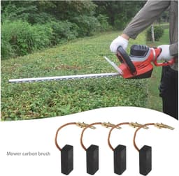 Grasmaaier koolborstels 6 x 9 x 20 mm - 2 paar - vervangend onderdeel - herstel motorprestaties - ShopVlot — thumbnail 5