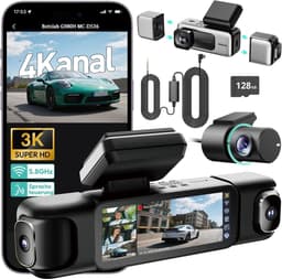 Solidchoice - 4-Kanaals Dashcam met Parkeerbewaking en GPS — thumbnail 1