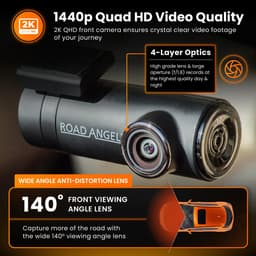Dashcam 2K 1440p - 140° front-camera - Super Night View - Veiligheid in het donker - ShopVlot — thumbnail 5