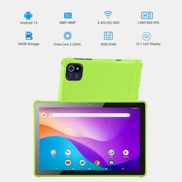 SnelShoppen - 10.1 Inch Android Tablet voor Kinderen - Octa-Core 2.0GHz, 6GB RAM, 64GB Opslag, HD IPS Scherm, 1TB Uitbreidbaar, Dual Camera's, WiFi 5, — thumbnail 4