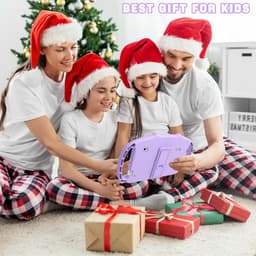 SnelShoppen - Kids Tablet 7 Inch - Android Tablet met WiFi Bluetooth - Quad Core 2GB RAM 32GB Opslag - Kindvriendelijke Silicone Hoes - Voor Kinderen — thumbnail 5