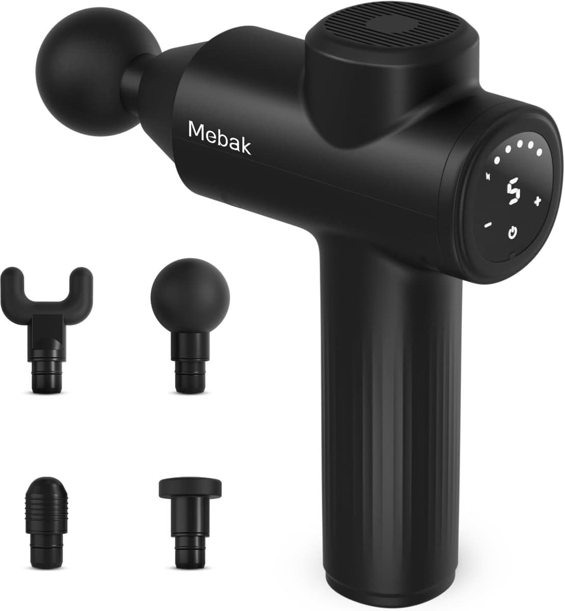 SnelShoppen - Massage Gun Diepe Weefsel Massageapparaat 5-Snelheden Stil Elektrisch Handmassager voor Spierontspanning, Pijnverlichting Rug en Dijen — afbeelding 1