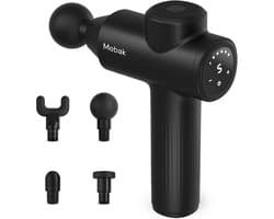 SnelShoppen - Massage Gun Diepe Weefsel Massageapparaat 5-Snelheden Stil Elektrisch Handmassager voor Spierontspanning, Pijnverlichting Rug en Dijen