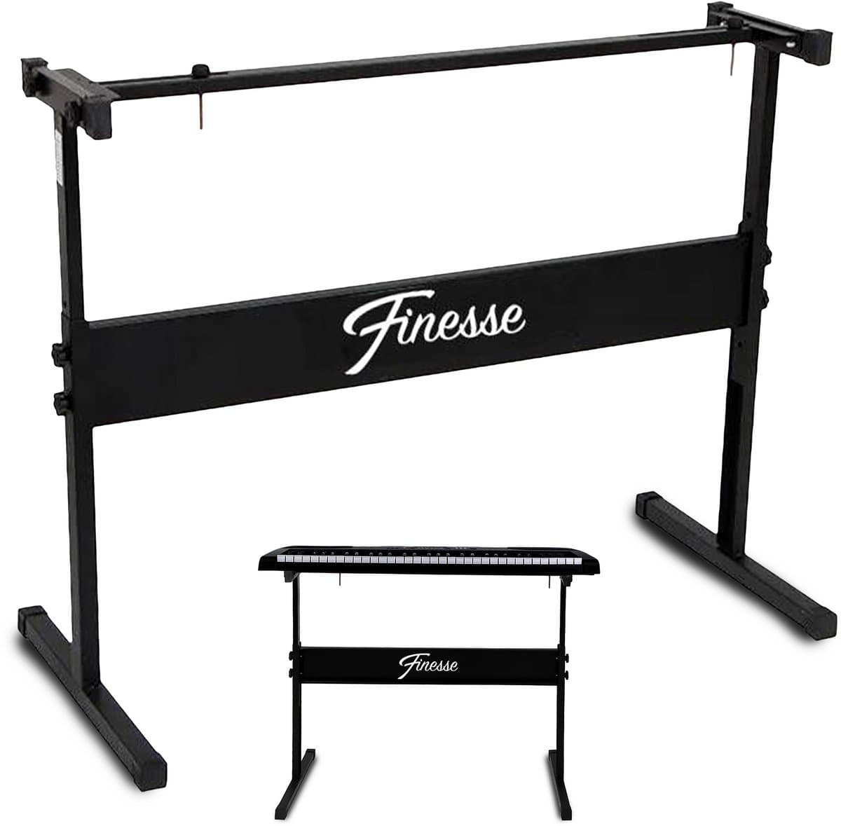 Finesse Keyboard Standaard - Verstelbaar - Statief - Piano Standaard - Toetsenbord Standaard — afbeelding 1