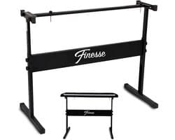 Finesse Keyboard Standaard - Verstelbaar - Statief - Piano Standaard - Toetsenbord Standaard