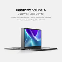 Blackview AceBook 5 Laptop - 15.6 inch Full HD - 16GB RAM - 512GB SSD - intel N6000 - Windows 11 Pro Notebook - Intel® Graphics - Grijs — thumbnail 4