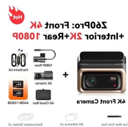 Dashcam – Auto Camera – Video Recorder – Rijcamera – 3-Kanaals 4G Variant – 4K HDR Beeldkwaliteit – ADAS Veiligheidswaarschuwingen — thumbnail 2