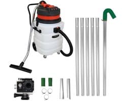 Dakgootreinigingsset - 90 l - 3000 w - bereik 7,2 m