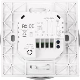 Vloerverwarming Thermostaat - Slimme Regelaar - Energie Besparen - Dubbele Temperatuur Sensor - WiFi Bediening - Zwart — thumbnail 4