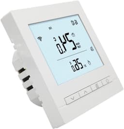 Slimme Thermostaat - Vloerverwarming Regelunit - Comfort Verwarmen - App en Spraakbesturing - 8.5 x 8.5 cm - Wit — thumbnail 1
