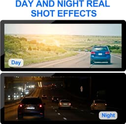 Podazz Dashcam auto voor en achter — 3 inch IPS-scherm FHD 1080P Dash Cam, voor auto's 170 groothoek, super - ShopVlot — thumbnail 3