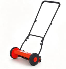 Handmatige kooimaaier met 5 messen, maaibreedte 35 cm, verstelbare maaihoogte, compact voor kleine en middelgrote tuinen — thumbnail 1