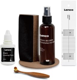 Lenco Verticale Platenspeler Bundel - LSA-071SI + TTA-6IN1 - Platenspeler met Bluetooth - 6-delige LP Schoonmaakset — thumbnail 3