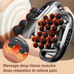 SolidKeus - Diep Weefsel Massagepistool met 9 Modi en Snelheden — thumbnail 4