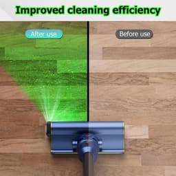Vacuum Bahuun, Vacuum Dust Display Lamp, Universal Disclosure Invisible Vacuum Animal Pet Hair Vacuum Cleaner Light - ShopVlot — thumbnail 3