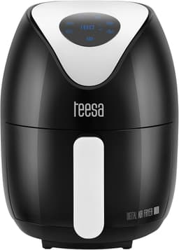 Digitale Airfryer - Hete Lucht Friteuse Vetvrij - Gezond Koken - Roestvrijstalen Reservoir - 18 Liter - Zwart — thumbnail 5