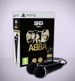 THQ Nordic - Let's Sing ABBA 2 Mic Bundle - PlayStation 5 - Karaoke Game - Inclusief 2 Microfoons — thumbnail 1