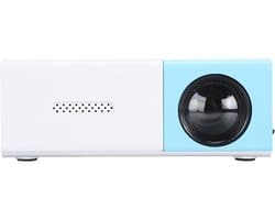 Mini projector 1080p FHD - draagbaar met ingebouwde speaker - inclusief afstandsbediening - ideaal voor films kijken - ShopVlot