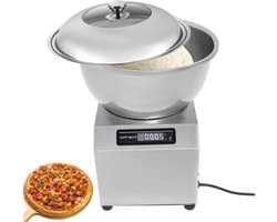 Deegmixer - Kneedmachine - Bakken - Krachtige Motor - 8kg Capaciteit - Zilver
