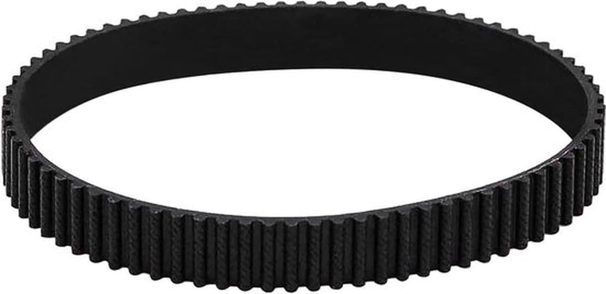 Aandrijfriem Rubber - 77 Tanden - 3mm Tandhoogte - 10mm Breedte - 231mm Omtrek - Gesloten Lus - Compatibel met Black & Decker - Grasmaaier Riem — afbeelding 1