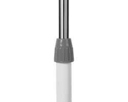 Staande ventilator - Vloermodel - Ruimte koelen - Verstelbare hoogte - 40 cm bladen - Wit — thumbnail 4
