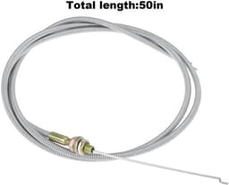 Gaskabel 50 inch - Compatibel met 68249 - Directe vervangingskabel - Eenvoudige installatie - Herstelt gasbediening - Binnendraadlengte 50 inch - Gasbedieningskabel — thumbnail 5