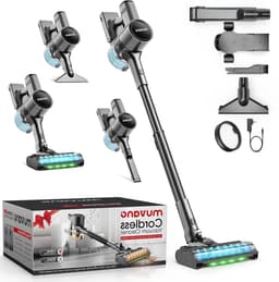 Draadloze Accustofzuiger - Oplaadbare Stofzuiger - Efficiënt Schoonmaken - 3 Reinigingsmodi - 445 cm - Zwart — thumbnail 1