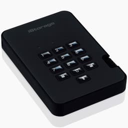 Externe Harde Schijf - Opslagmedium Beveiligd - Data Beschermen - Hardware Encryptie - 2 TB - Zwart — thumbnail 5
