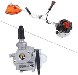 Carburateur Vervanging TH43/TH48 - Carburateur - Grasmaaier Accessoires - Tuingereedschap - Betrouwbaar voor Langdurig Gebruik - Professionele Productie - Grasmaaieronderdeel — thumbnail 4