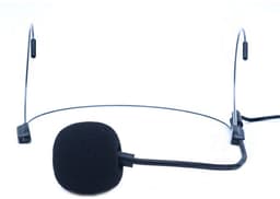 Professionele Headset Microfoon - Draagbare Zangmicrofoon - Optreden en Presenteren - Omnidirectionele Opname - Super Lichtgewicht - Zwart — thumbnail 2
