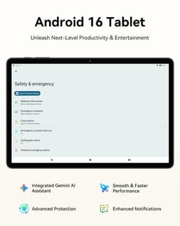ExcitPower T30 Tablet - 11 inch - 4GB RAM - 64GB ROM - 7000mAh - Grijs — thumbnail 4