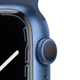 Apple Watch Series 7 OLED 45 mm Blauw GPS — thumbnail 3