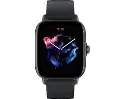 Amazfit GTS 3 - Smartwatch - 42 mm - Black Graphite