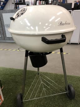 Garden Grill Kogelgrill Houtskoolbarbecue ø 57 cm.  - Crème — thumbnail 4