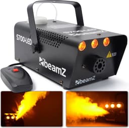 Rookmachine met Vlam effect en Rookvloeistof - BeamZ S700 - 700 Watt - Ophangbeugel — thumbnail 1