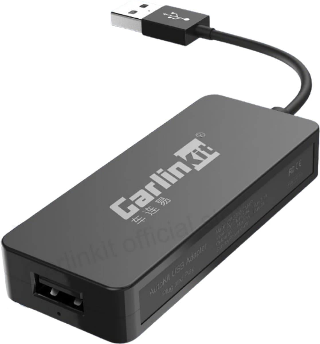 CarlinKit - Dongle - Zwart - Draadloos - met Bluetooth — afbeelding 1