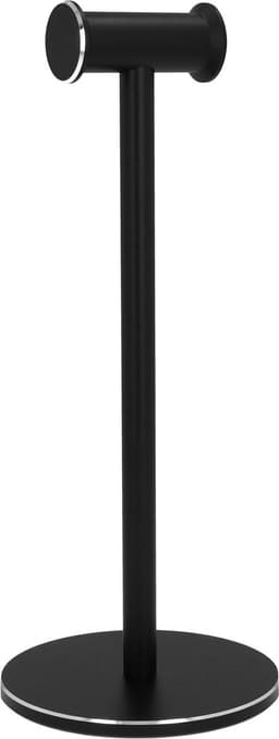 QUVIO Koptelefoonhouder - Headset Stand - Koptelefoon standaard - Koptelefoon houder - Hoofdtelefoon houder - Hoofdtelefoonhouder - Zwart - Metaal - 10 x 10 x 23,5 cm (lxbxh) — thumbnail 4