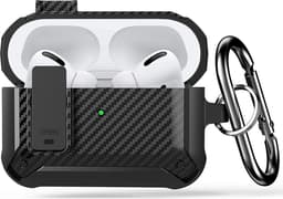 YONO Hoesje geschikt voor Airpods Pro 2 -1 - Case - Lock - Carbon Look — thumbnail 1