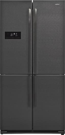 Vestfrost VR-FW916-1E0D - Koel-vriescombinatie - Black RVS - 588 Liter - ijsblokjesproductie - Maxi-Fresh filter - 0 ° compartiment - NoFrost - ION technologie — thumbnail 1