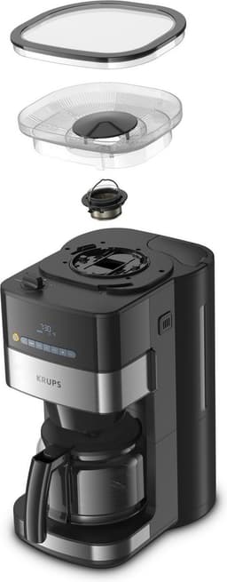 Krups Grind & Brew KM8328 - Koffiezetapparaat met ingebouwde koffiemolen - 1.25L - Warmhoudfunctie -Zwart — thumbnail 3