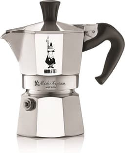 Bialetti Moka Express 1 Kops – Espressopot – Aluminium – 60 ml — thumbnail 1