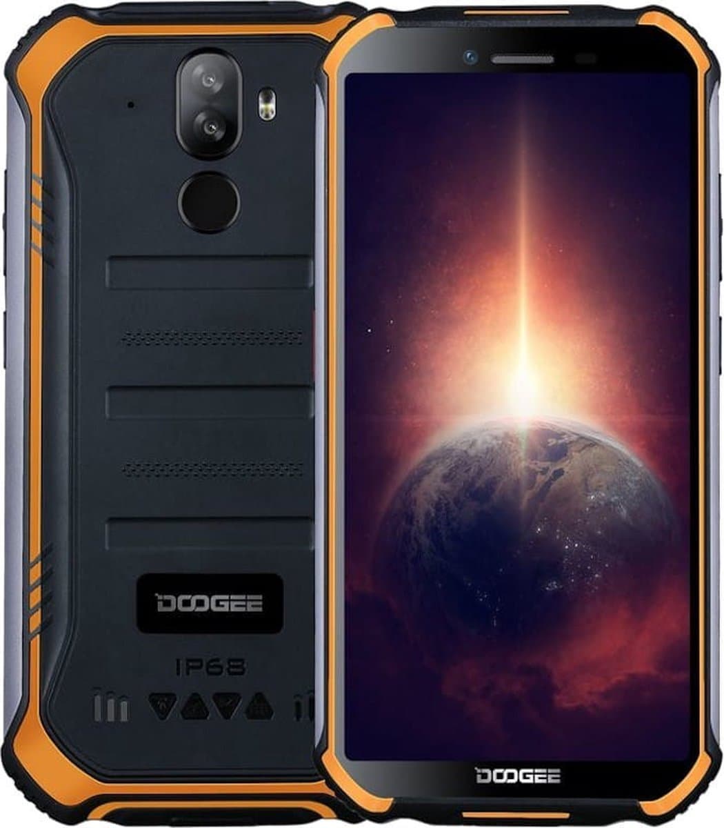 Doogee S40 Pro 13,8 cm (5.45") Dual SIM Android 10 4G Micro-USB 4 GB 64 GB 4650 mAh Oranje — afbeelding 1