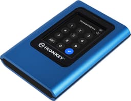 Kingsong IronKey Vault Privacy 80 960 GB Externe harde schijf (3,5 inch) USB-C Blauw IKVP80ES/960G — thumbnail 4