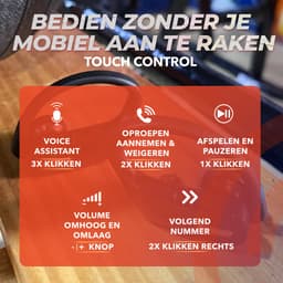 Cozey Draadloze Sport Oordopjes met Bluetooth - Hardlopen - Microfoon - Wireless Earphones — thumbnail 5