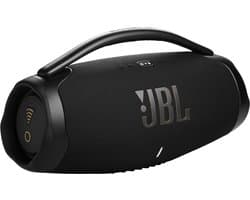 JBL Boombox 3 WiFi - Draagbare WiFi & Bluetooth Speaker - Waterdicht (IP67) - 24 uur batterij - JBL Original Pro Sound - AirPlay, Chromecast & Multiroom - Zwart