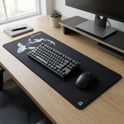 Grote Muismat 80x30 | Gaming Muismat | Zwart | XXL | Antislip | Desktop Mat | Computer Mat | Japans Koi — thumbnail 7