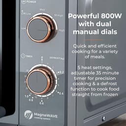 Handmagnetron met Timer en 5 Warmtestanden - 20 L, 800 W — thumbnail 5