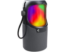Draagbare 360° Bluetooth Speaker met RGB LED Verlichting
