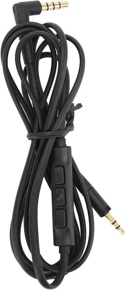 Hoofdtelefoonkabel met Microfoon en Volumeregeling voor HD Hoofdtelefoons - Vervangende Kabel met Afstandsbediening — thumbnail 1